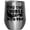 Silver, variant on May the Course Be with You, Motivational Pun Quote with a Club & Ball, Golf Player, Golfing or Golfer Themed Merch Gift, Stainless Steel 12oz Insulated Wine Tumbler
