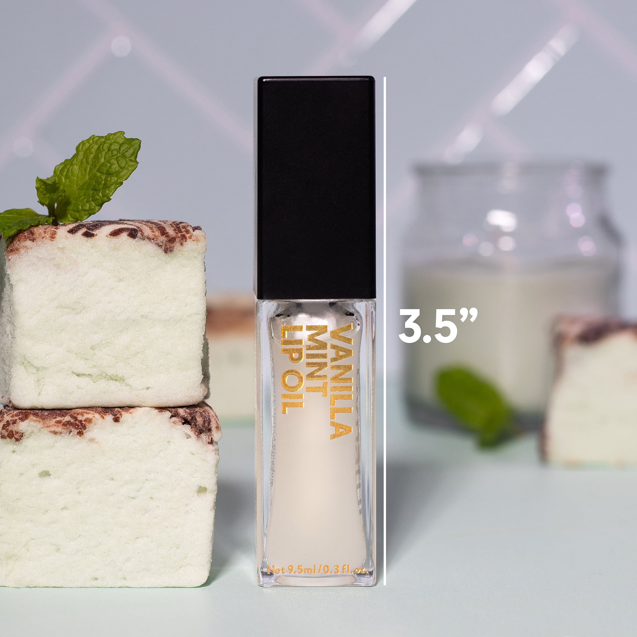 By Nature Nourishing Vanilla Mint Vitamin E Lip Oil for Hydration