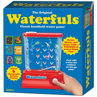 Triangle Water Games, Set of 4, Red and Blue, Handheld Water Game for · Art  Creativity