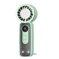 thumbnail image 2 of High-Speed Thermoelectric Handheld Fan, Portable Cooling Device With Adjustable Airflow Settings, for Outdoor Activities and Commuting, Green, 2 of 7