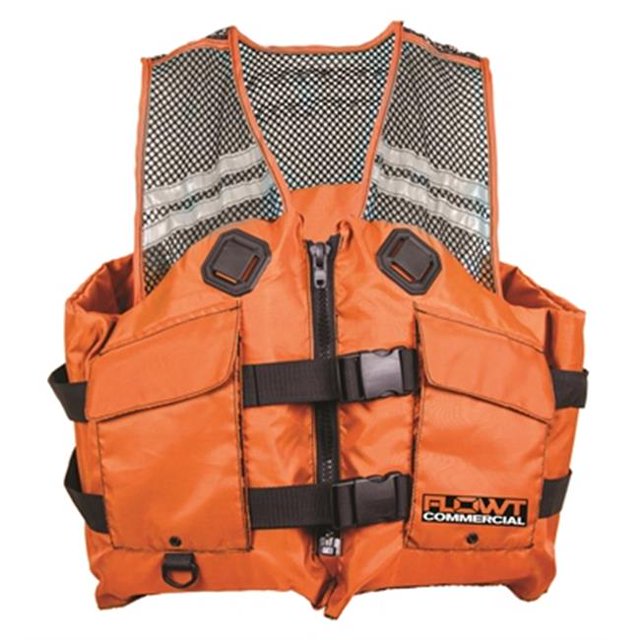 Flowt 41400-L-XL Commercial Comfort Mesh Type III - Orange, Large & Extra Large