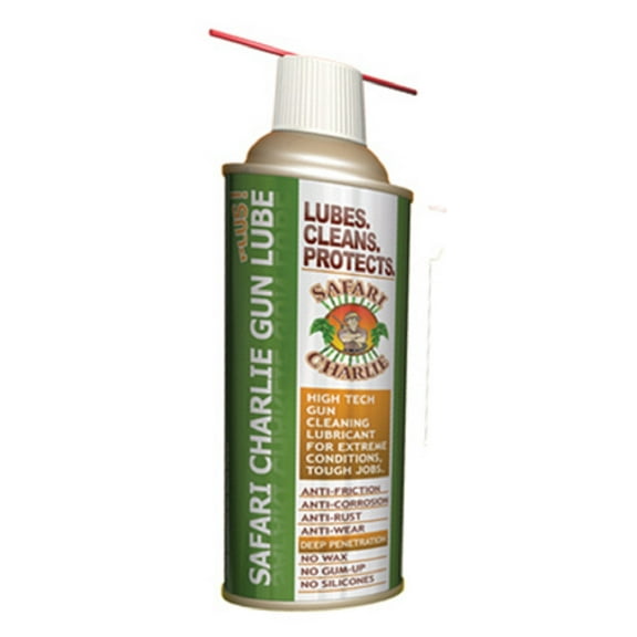 Safari Charlie's 223157 11 Oz Gun Lube Plus Gun Lubricant & Protectant - Quantity of 4