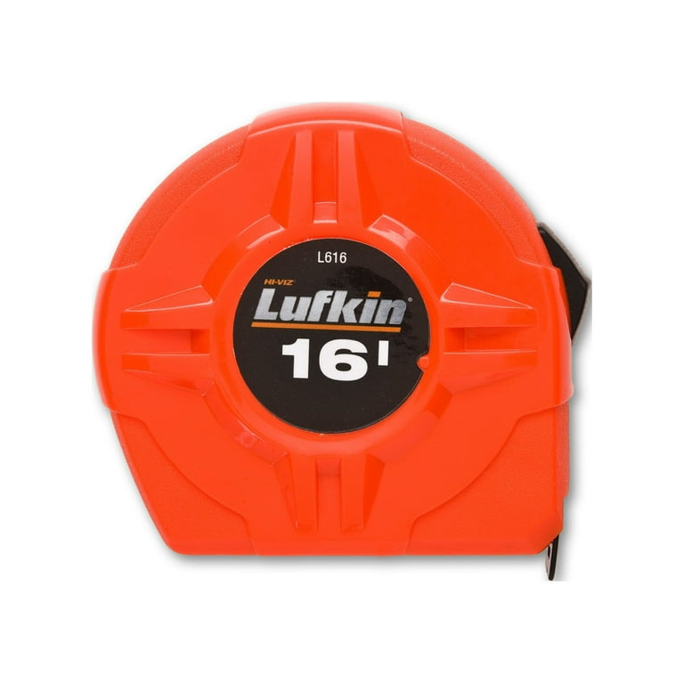 Lufkin 16 ft. L x 0.75 in. W Hi-Viz Tape Measure Orange 1 pk