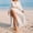 ☁073-White, variant on 2 Piece Set High Slit Skirt Boho Maxi Dress Beach Cover Ups for Women Sarong Bikini Coverup Vacation Outfits