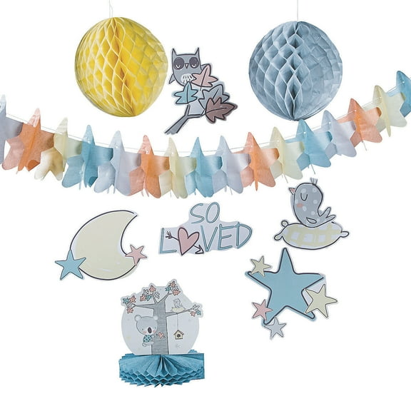 Little Panda & Friends Decorating Kit - Party Decor - 10 Pieces