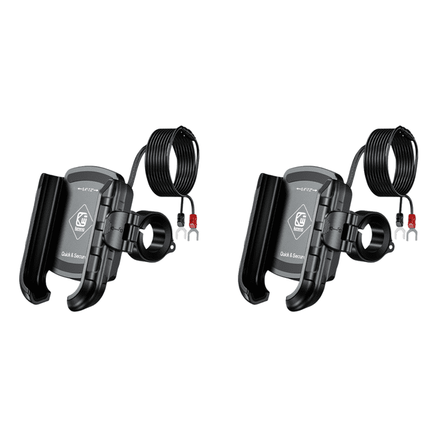 Soporte para Motocicleta 36W Cargador QC3.0 Carga Rápida (manillar)