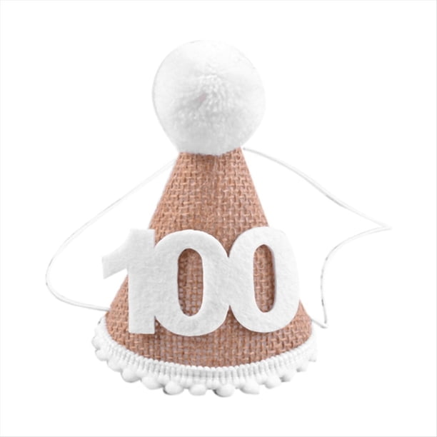Gorro Fiesta de Cumpleaños Sombrero Medio Año Niños Baby Shower Sombrero Cumpleaños Diadema Decoración C