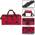 thumbnail image 5 of 24 Inch 55 Liter Multi Pocket Duffel Bag for Men, Women, Sports, Gym, Traveling and Commuting in Red, 5 of 7