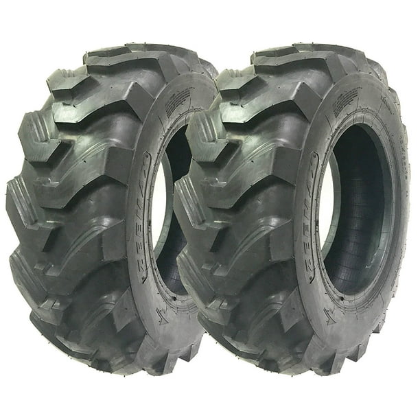 Set of 2 New ZEEMAX Heavy Duty 10.5/8018 /10PR Skid Steer Backhoe