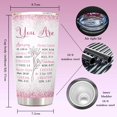 thumbnail image 6 of Christian Gifts for Women Tumbler, Religious Graduation Gifts for Women - Inspirational Religious Gifts - Birthday Gift for Christians, Catholic Spiritual Gift for Women Cup 20oz, 6 of 6