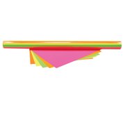 School Smart Medium-Weight Tagboard, 22 x 28 Inches, Assorted Fluorescent, Pack of 50