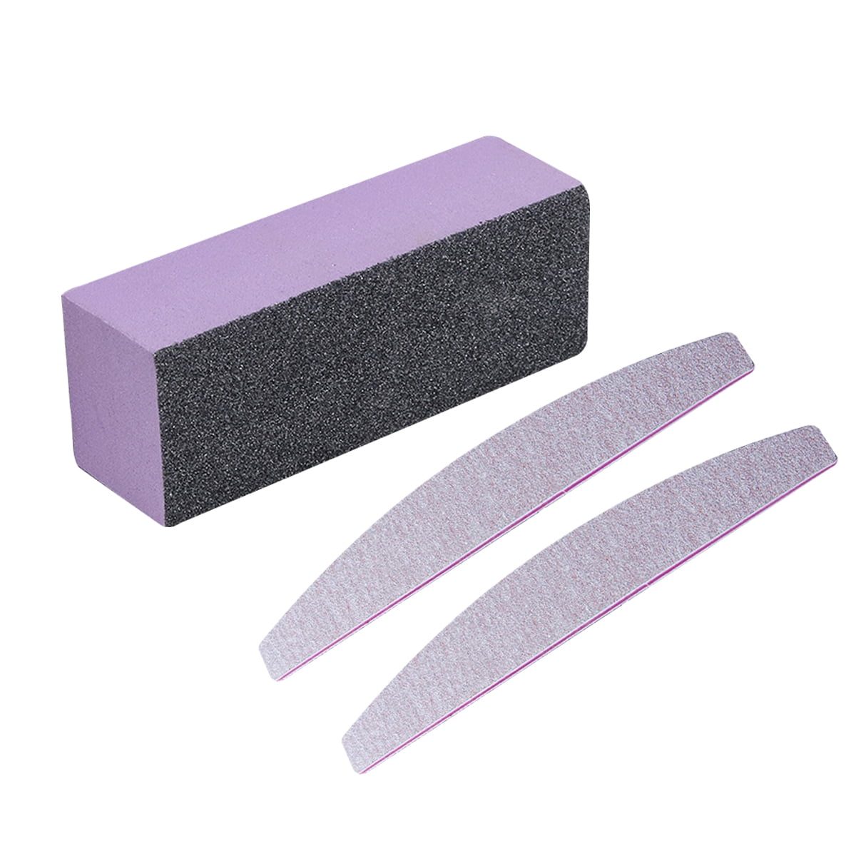 Etereauty Nail Block File Buffing Buffer Manicure Care Files Fingernail