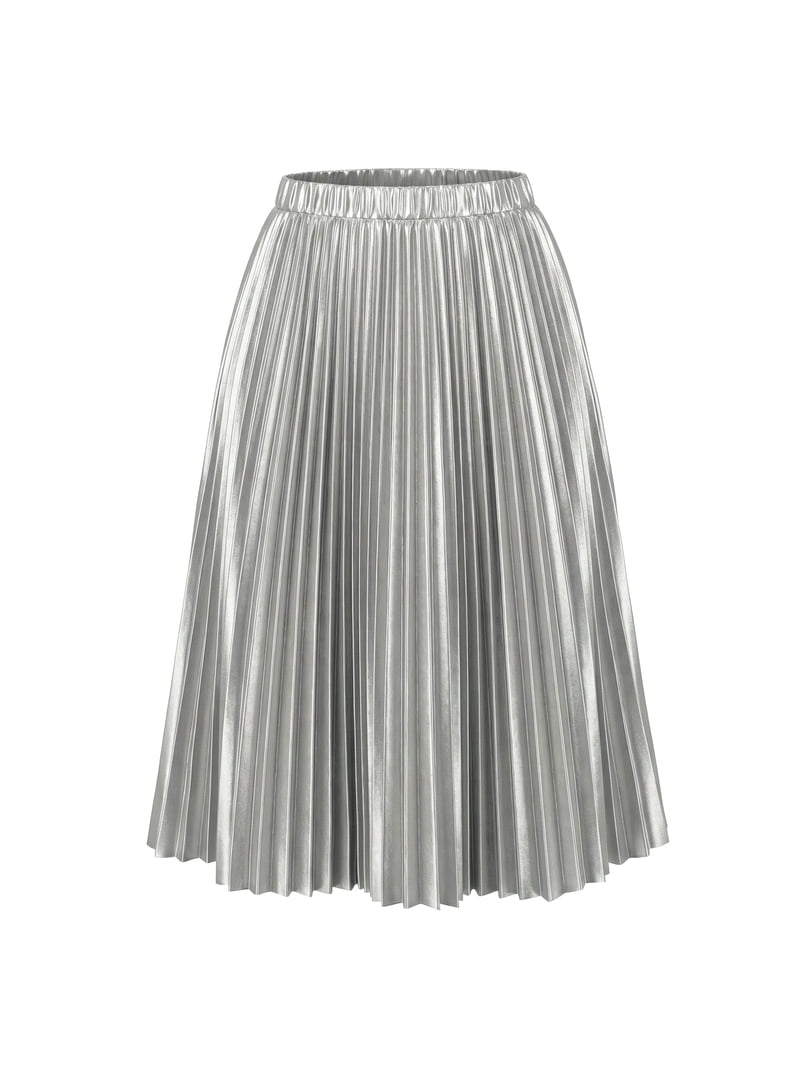 Agnes Orinda Women's Plus Size Pleated Stretchy High Waist