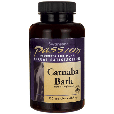 Ladies Aged Bark - Swanson Catuaba Bark 465 mg 120 Caps