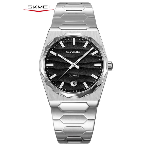 SKMEI Watch for Men Analog Quartz Luminous Business Watches Waterproof Stainless Steel Casual Date Men Wristwatch