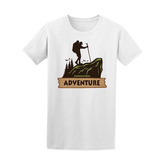 Expedition Nature Hiker Climbing Tee Men's -Image by Shutterstock