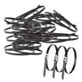 thumbnail image 3 of 100 Pieces Self Locking Metal Zip Ties Stainless Steel Practical Accessory Heavy 4.6x100mm, 3 of 9