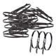 thumbnail image 3 of Bridas para cables de metal autoblocantes de 100 piezas, bridas para cables multifuncionales de acero inoxidable para trabajo pesado, color negro para 46x250mm DYNWAVEMX Brida para cables autoblocante, 3 of 8