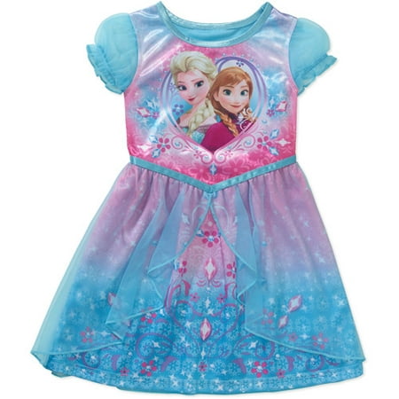 Disney Frozen Baby & Toddler Girl Short Sleeve Fantasy Nightgown (Best Frozen Fish Sticks For Toddlers)