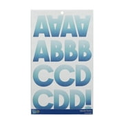 Hello Hobby Extra Large Blue Glitter Alphabet Stickers, Letter Icons, 99 Count