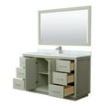 thumbnail image 3 of Wyndham Collection Wcf1111-60S-Nat-M58 Icon 60" Free Standing Single Basin Vanity Set -, 3 of 7