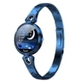 thumbnail image 2 of Smartwatch Reloj Inteligente Ak15 Lujo Dama Marca Fralugio Azul Fralugio Lujo, 2 of 2