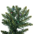 thumbnail image 2 of Vickerman 7.5' x 50" Chapel Pine Artificial Christmas Half Tree, Multi-colored Dura-Lit LED lights, 2 of 4