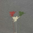 thumbnail image 2 of One Dozen, 11 Inch Red, Green & White Cherub Picks Feature 3" Wide 2.5" Tall Wooden Cherub Great For Adding Seasonal Flair To Christmastime Arrangements & Décor, 2 of 2