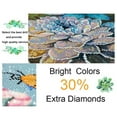 thumbnail image 4 of 5D Diamond Painting Kits for Adults Pink Tulips,DIY Paint by Diamond Embroidery Kits Full Drill Gem Craft Kit - Flower(50x40 cm), 4 of 4
