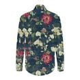 thumbnail image 4 of Women's Long Sleeve Shirts Dressy Casual Blouses Trendy Work Office Outfits Spring Tops, 4 of 5