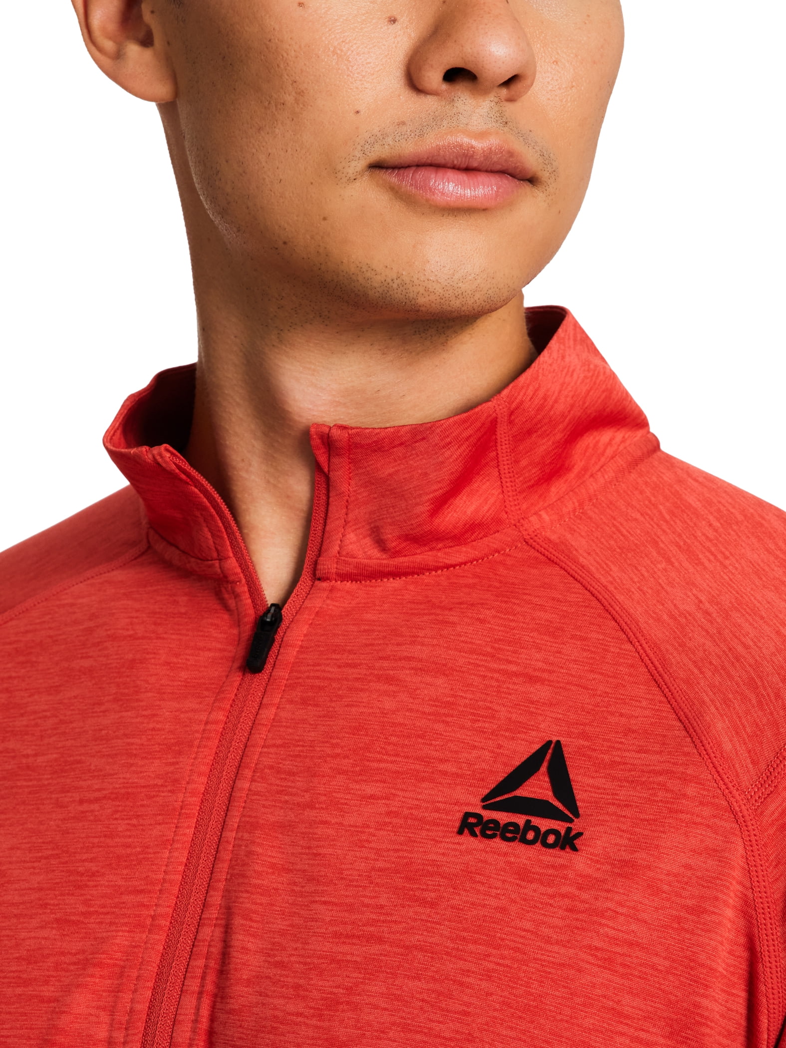 Reebok Men's and Big Men's Trail Quarter-Zip Active Pullover Shirt, Sizes XS-5XL