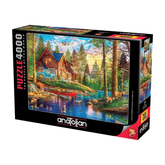 Summer Cabin 4000 Piece Jigsaw Puzzle