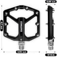 thumbnail image 3 of MTB Mountain Bike Pedals: Lightweight Nylon Fiber 9/16" Sealed Bearing Anti-Slip for Road/MTB/BMX/Gravel/City/E-Bike$$Sport & Recreation Other, 3 of 6