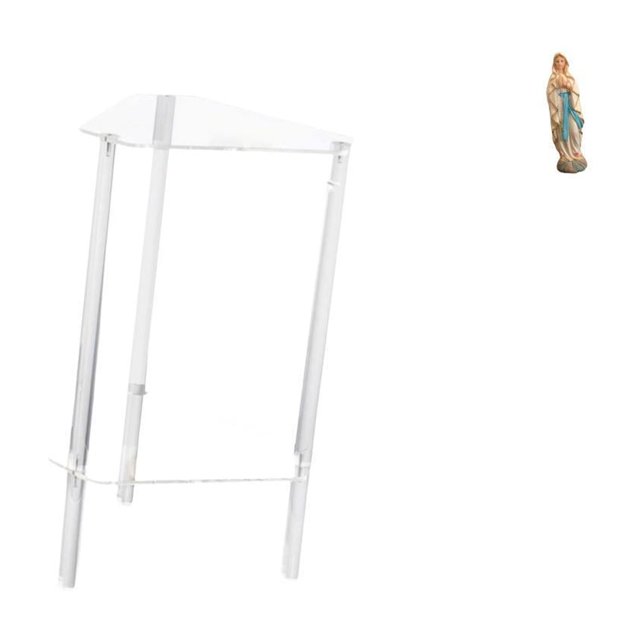 Mesita De Noche Minimalista De Acrílico Con Figura De La Virgen María, Moderna Mesita De Noche Y Escultura Del Beato Lutero Para Decoración Del Hogar, La Oficina Y El Dormitorio.