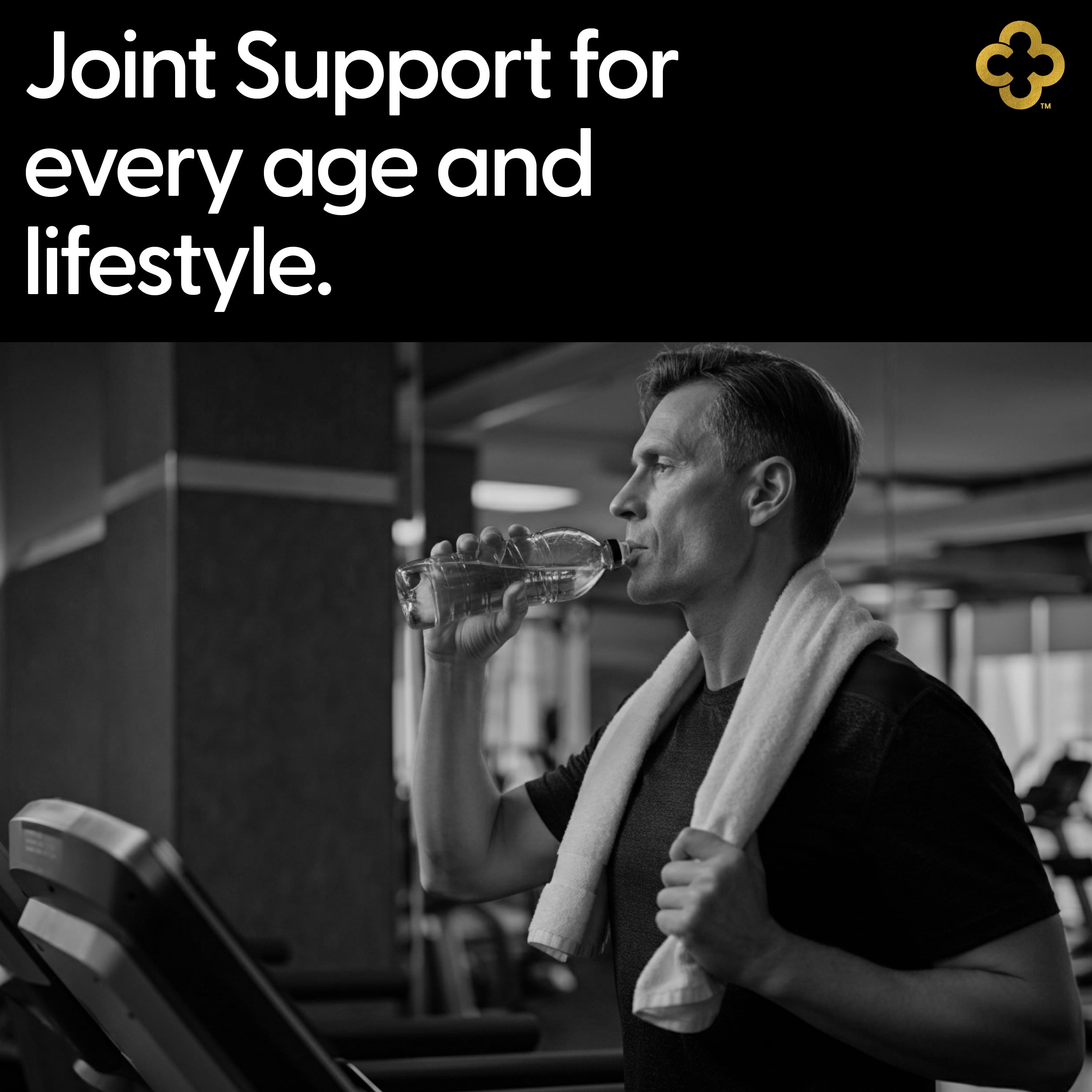 Campio All-in-One Joint Support - Glucosamine 1500mg Chondroitin MSM Turmeric Hyaluronic Acid Boswellia Ginger 90 Capsules