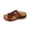 Brown, variant on ZEZKT Womens Fashion Orthotic Slides Ladies Lightweight Athletic Yoga Mat Sandals Slip On Thick Cushion Slippers Sandals With Comfortable Plantar Fasciitis Arch Support Black 6.5