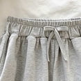 thumbnail image 5 of KPOPLK Toddler Girls Soccer Shorts Toddler Athletic Performance Shorts Dolphin Gym Shorts Size 8-10 Years ,Grey, 5 of 8