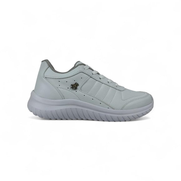 Tenis Mujer Swiss Polo Casual Comodo blanco 26