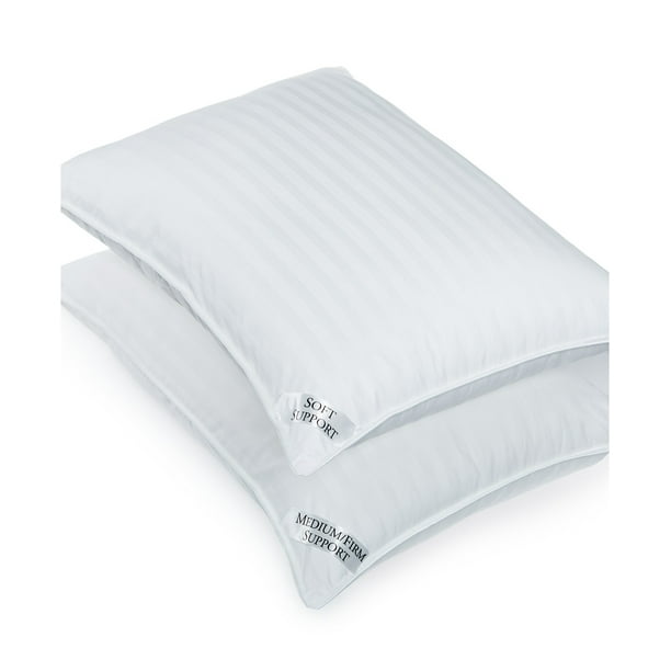 Charter Club Sleep Cloud Down Alternative Medium Firm Density King Pillow White Com Density King Pillow White, King Down Pillows Bed Bath Beyond