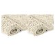 thumbnail image 4 of Advancent Alfombrilla de textura para pies para una absorción rápida y fuerte, alfombrilla de fibra lavable a máquina, Chenille, blanco Blanco lechoso 17*24 pulgadas 2Conjunto, 4 of 6