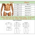 thumbnail image 3 of Eashery Mens Underwear Bikini Underwear Breathable Mens Underwear White XXL, 3 of 4