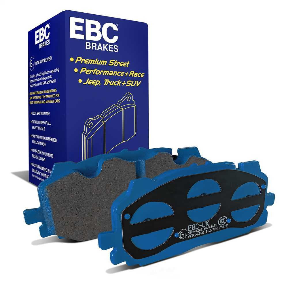 EBC Brakes Bluestuff NDX Trackday Brake Pad Set Fits select: 2017-2023 AUDI Q7, 2019-2023 AUDI Q8