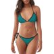 thumbnail image 1 of Fotbe Teal Traje de Baño para Mujer de Dos Piezas – Bikini Sexy de Tirantes Tipo Halter con Diseño Triangular, 1 of 6
