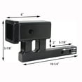 thumbnail image 4 of MaxxHaul 80875 Trailer Hitch Extender Adapter, 2"" Receiver, 4 inch Rise/Drop, 1-1/4 inch Solid Shank, 9"" to 10-1/4"" Extension, 4 of 5