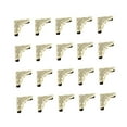thumbnail image 4 of WRITWAA 50Pcs Golden Iron Book Scrapbook Box Corner Protectors Corner Protection for Students, 4 of 8