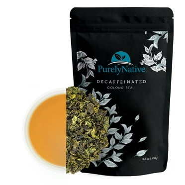 Decaffeinated Oolong Tea Loose Leaf, Great For Hot Brew, Iced Or Kombucha Tea | Organic Loose Leaf Decaf Oolong Tea Leaves 3.5oz (About 50 Cups)