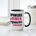 thumbnail image 4 of CafePress - Empowered Women Empower Women Mugs - 15 oz Ceramic Large White Novelty Mug, 4 of 4