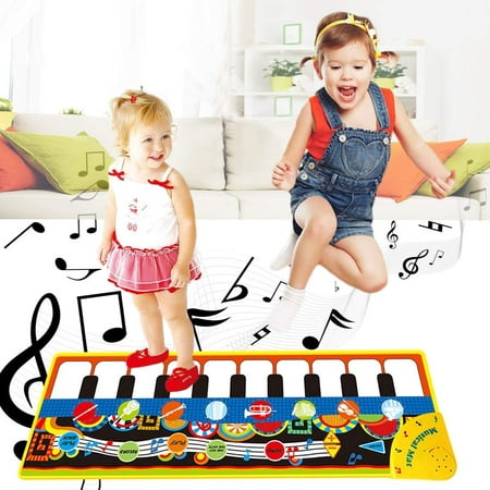 Tapis De Piano Musical Pour Bébé, Tapis Musical Amélioré Avec 8
