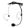 thumbnail image 3 of Double Ear Hook Wired Headset Headworn Microphone Headset 4 Pin Black XLR 3Pin, 3 of 9