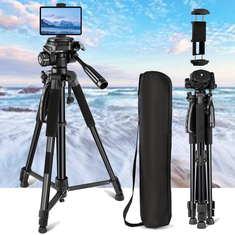 ZOMEI Camera Tripod, 360° Multi-Angle Shooting，Compatible with DSLR Cameras, Camcorders, Smartphones, Includes Carrying Bag